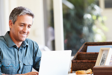 Man Reading Paper